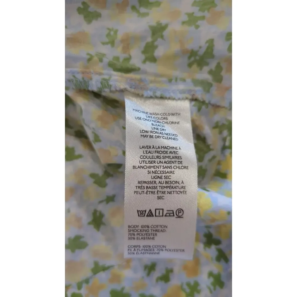 Free People Lavender Daze Smocked Midi Dress